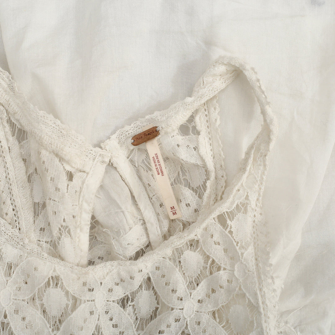 Free People Wandering Light Blouse Top