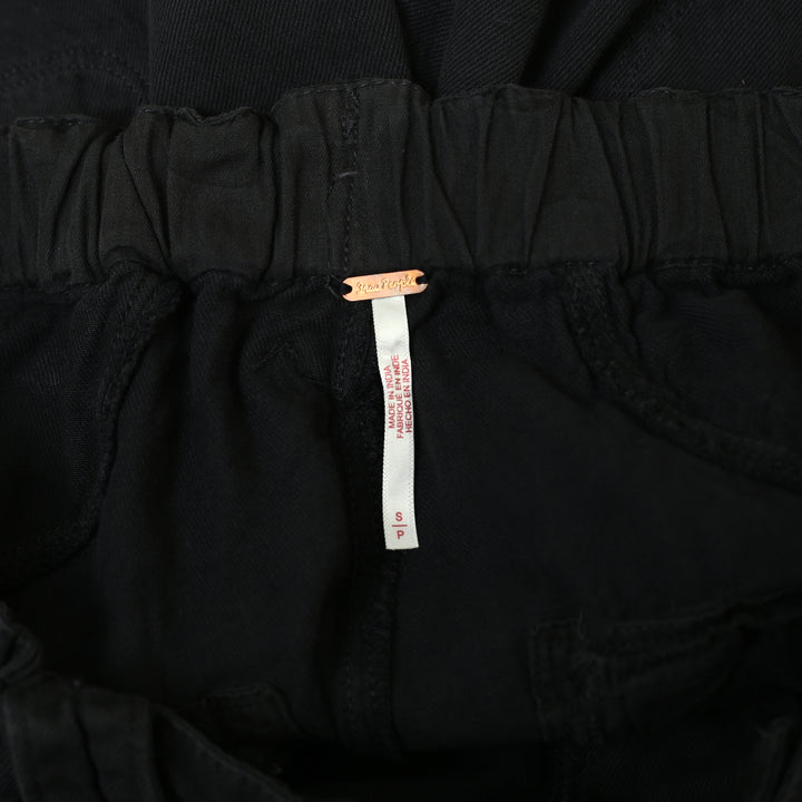 Free People Denim Jogger Trousers Pants