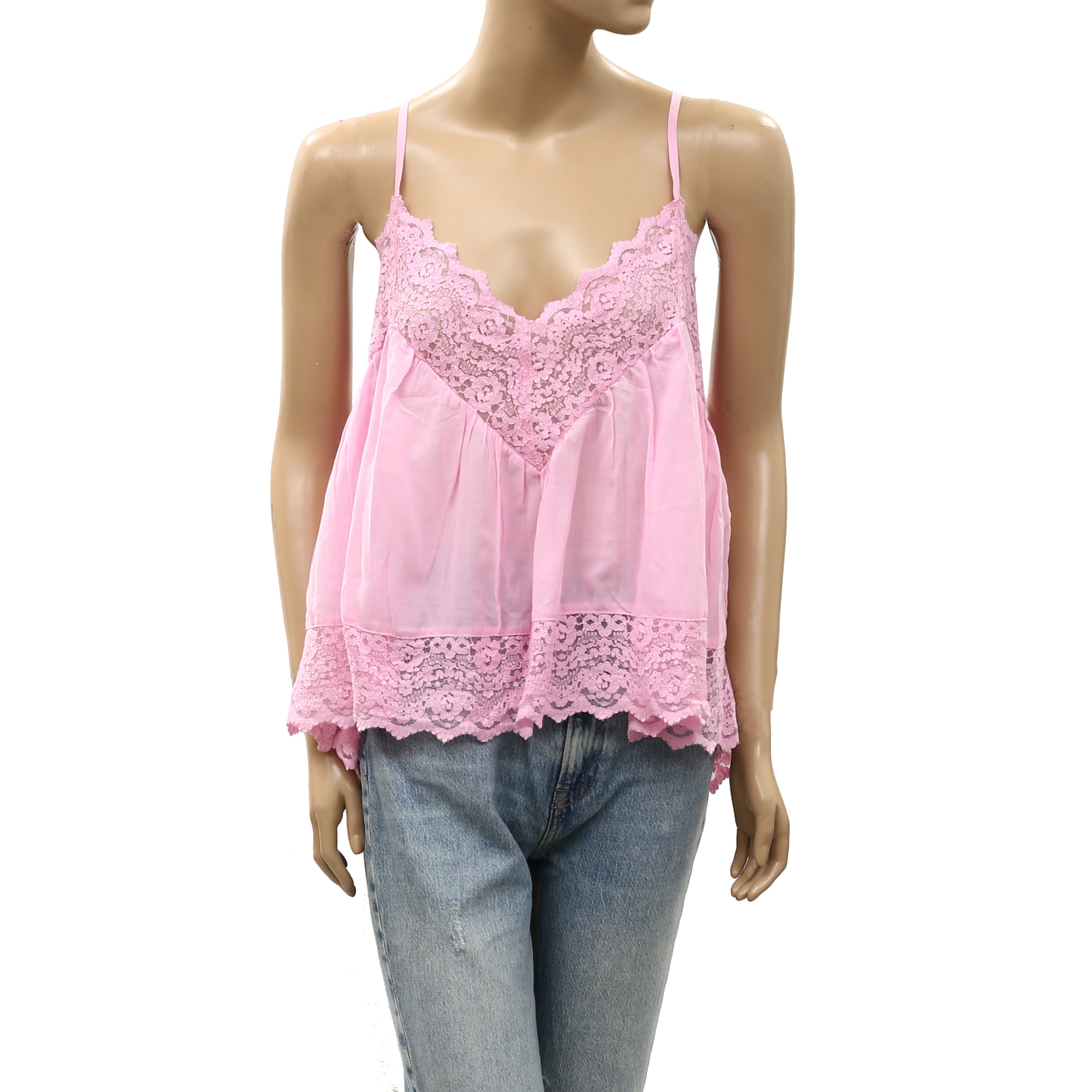 Intimately Free People Fiona Cami Blouse Top – White Chocolate Couture