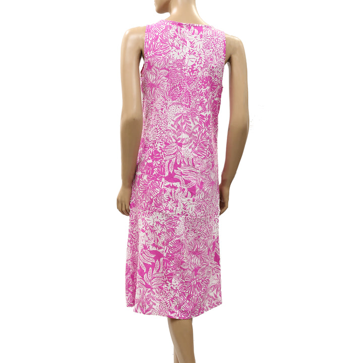 Lilly Pulitzer Lela Henley Tank Midi Dress