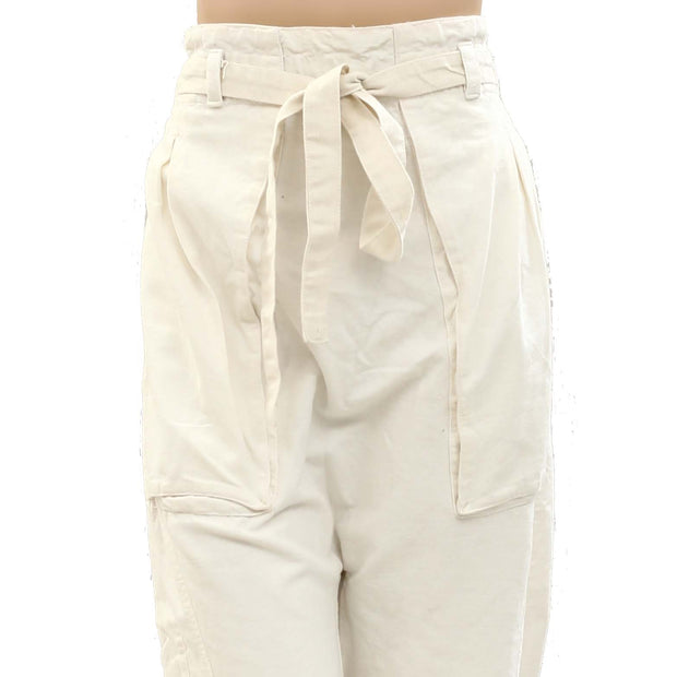 Free People Endless Summer Solid Trousers Cotton Harem Pants