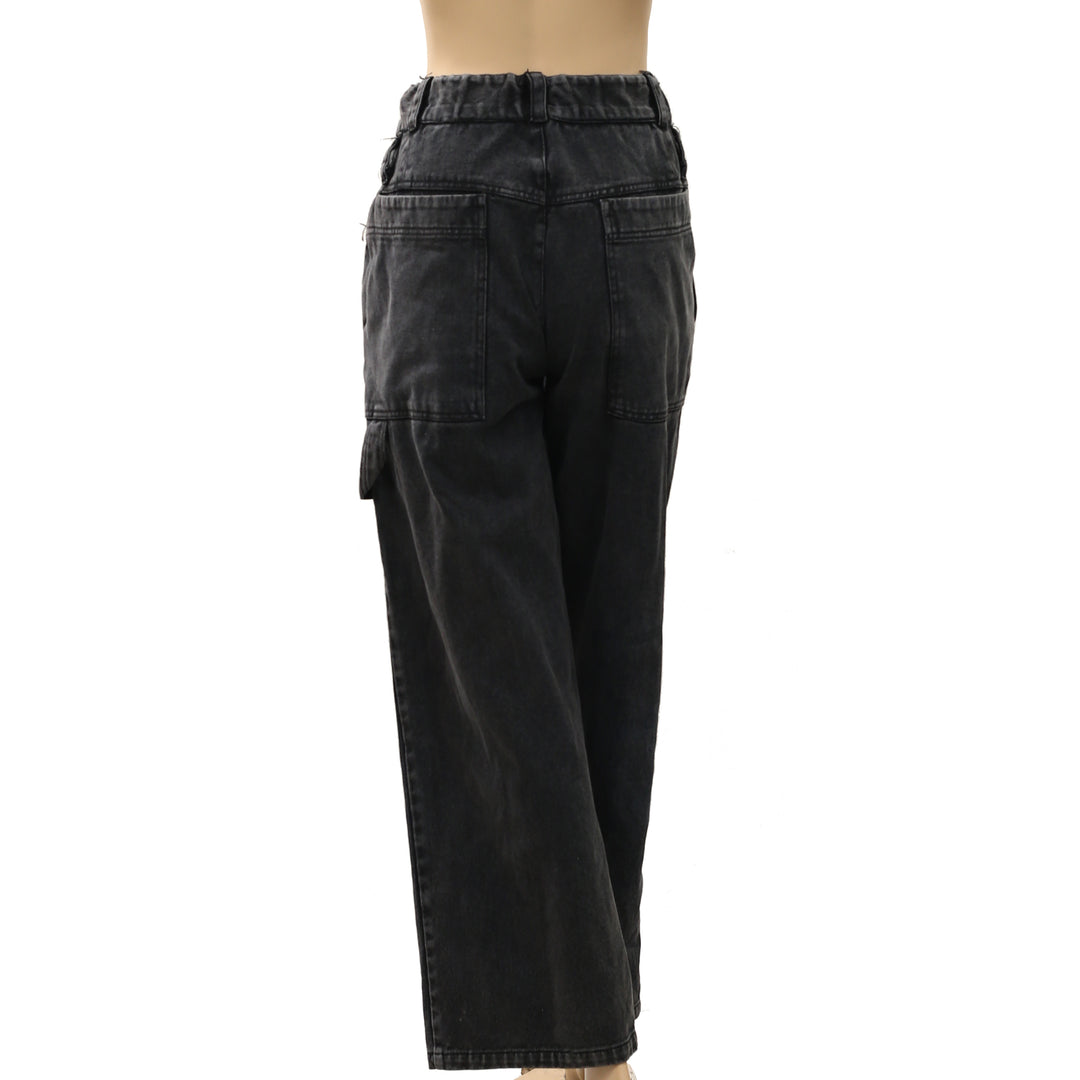 Free People Women's High-Rise Denim Jeans Pants