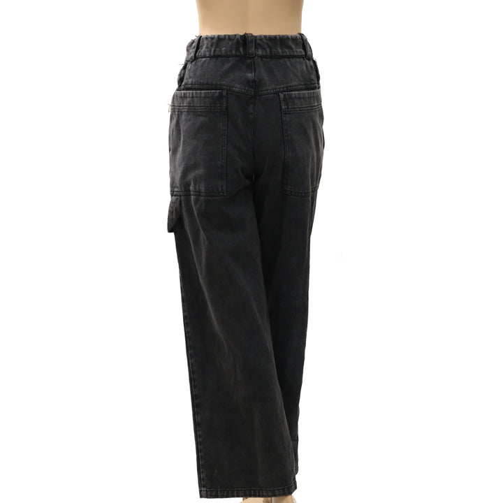Free People Women's High-Rise Denim Jeans Pants