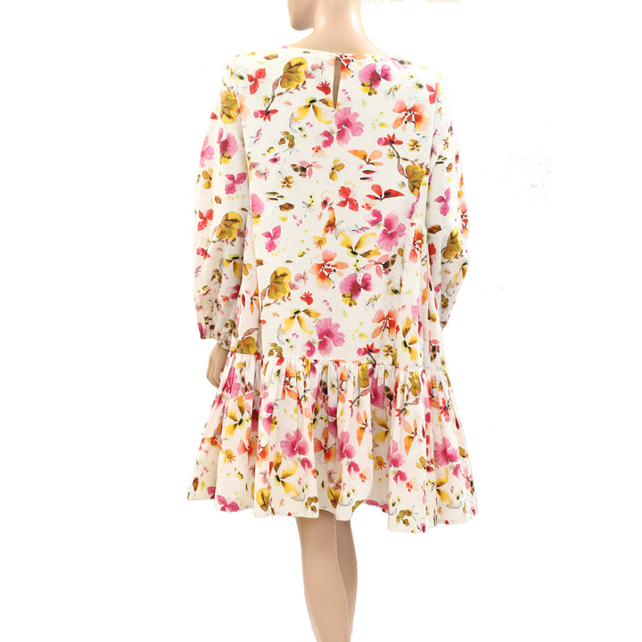 Merlette Byward Floral Printed Mini Dress