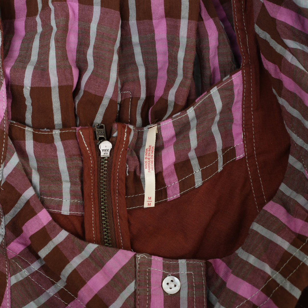 Free People Tulie Plaid Midi Dress