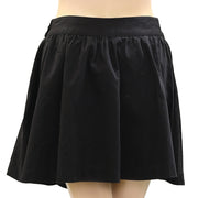 Posse Solid Black Mini Skirt