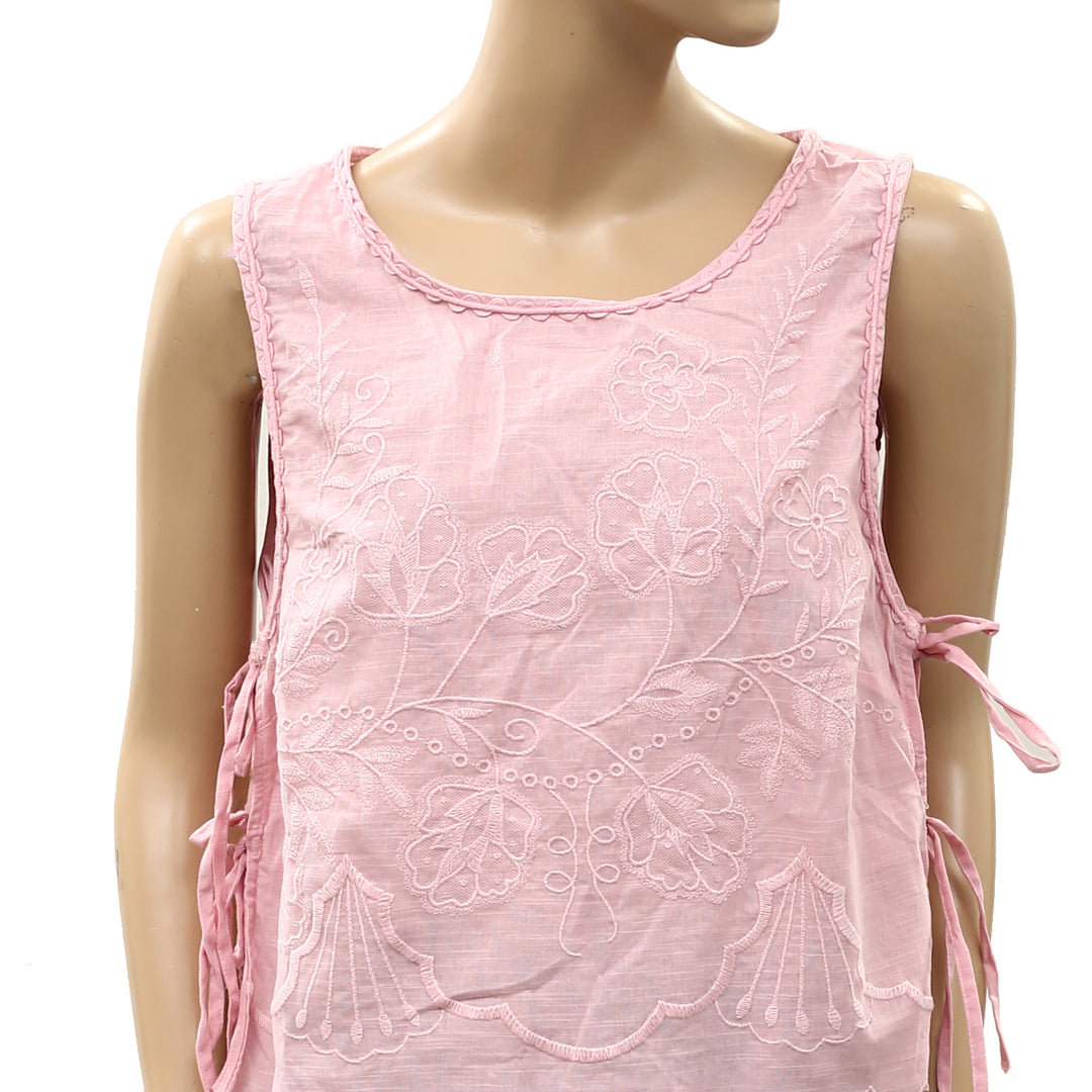 Free People Faded Gardens Tank Cropped Top