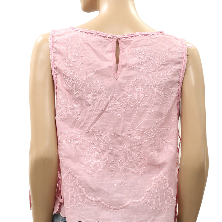 Free People Faded Gardens Tank Cropped Top