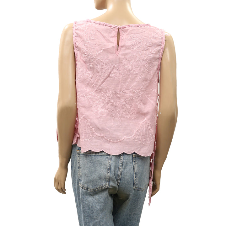 Free People Faded Gardens Tank Cropped Top