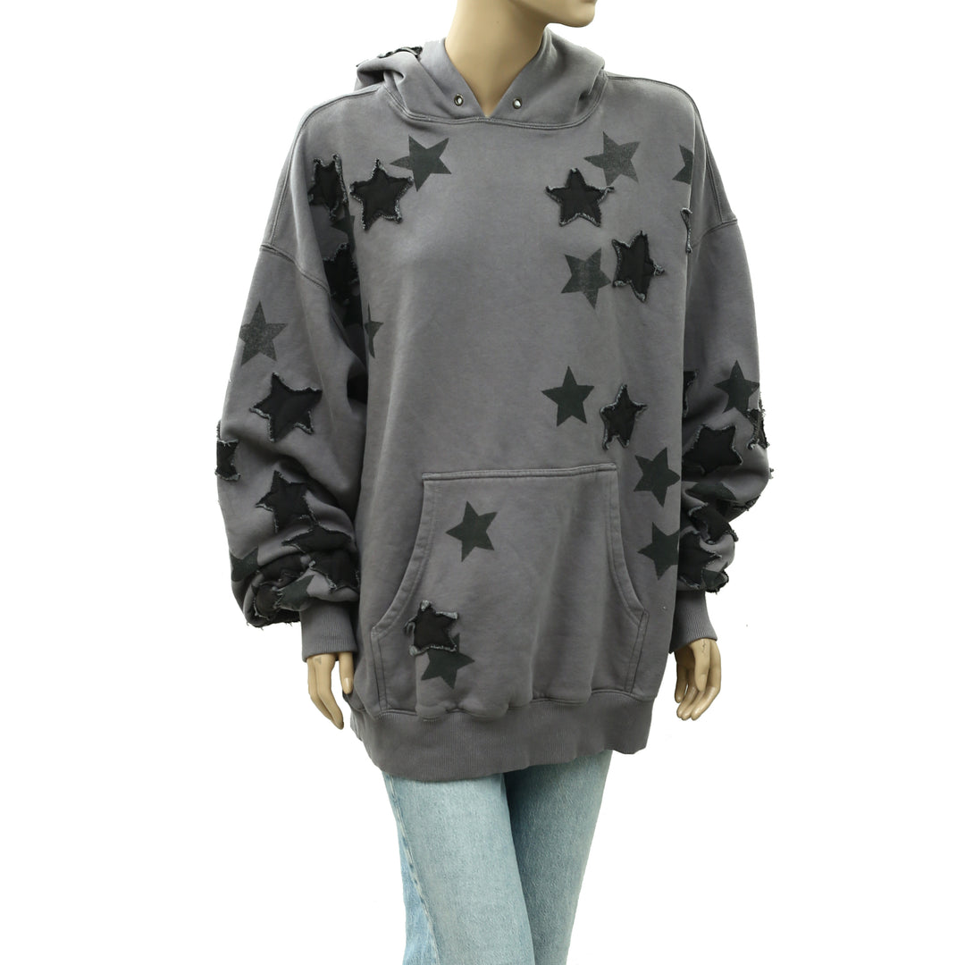 Free People We The Free Cosmic Comfort Sweatshirt Hoodie Top