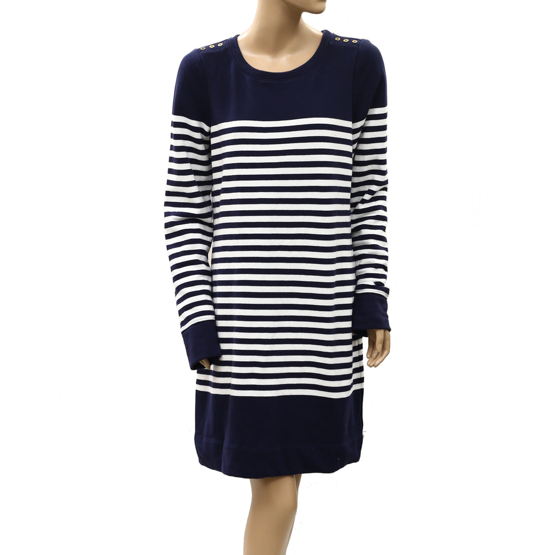 Lilly Pulitzer Long Sleeves Pullover Mini Dress