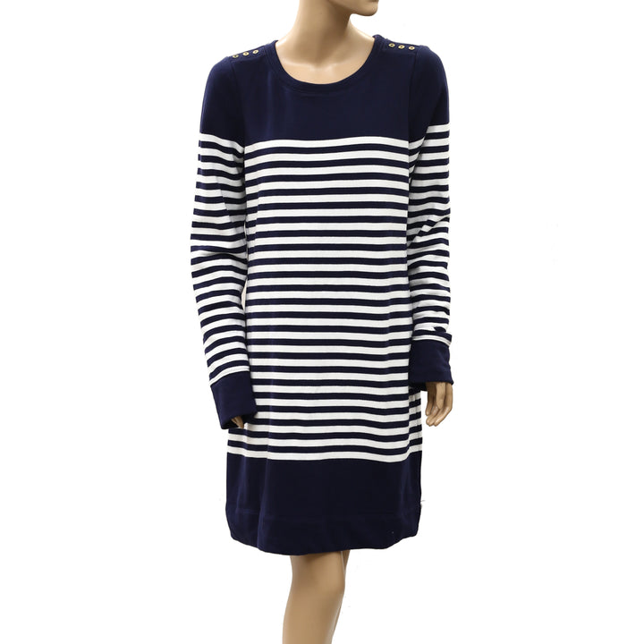 Lilly Pulitzer Long Sleeves Pullover Mini Dress