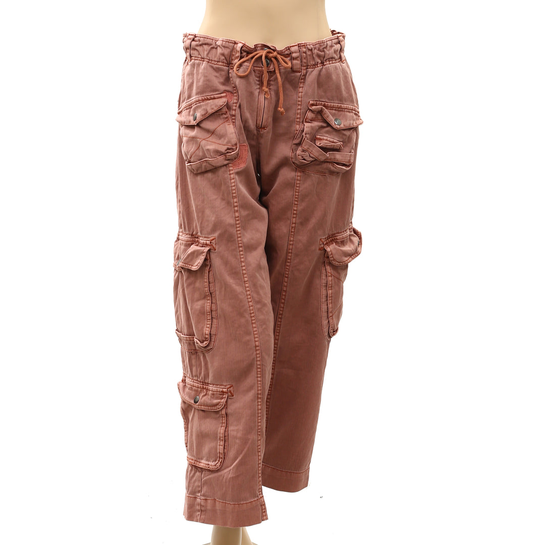 Free People We The Free Tahiti Pull-On Cargo Pants