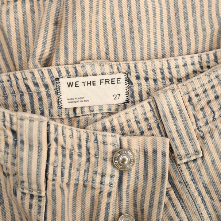 Free People We The Free Day Dreamer Railroad Cargo Shorts
