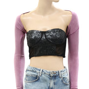 Out From Under Urban Outfitters Allie Ruched Shrug Cover-up Top