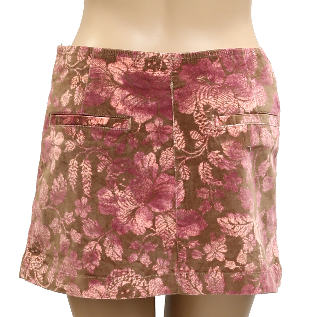 Free people After Party Printed Mini Skirt