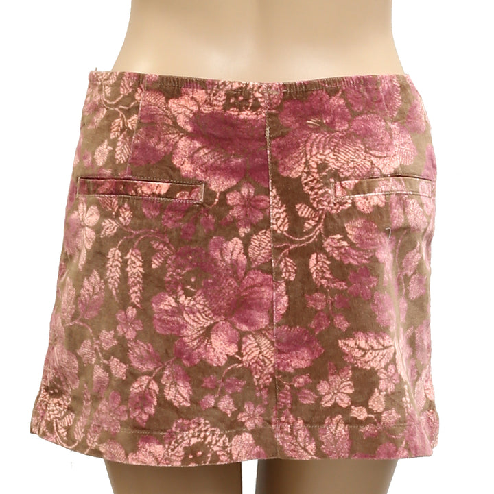Free people After Party Printed Mini Skirt