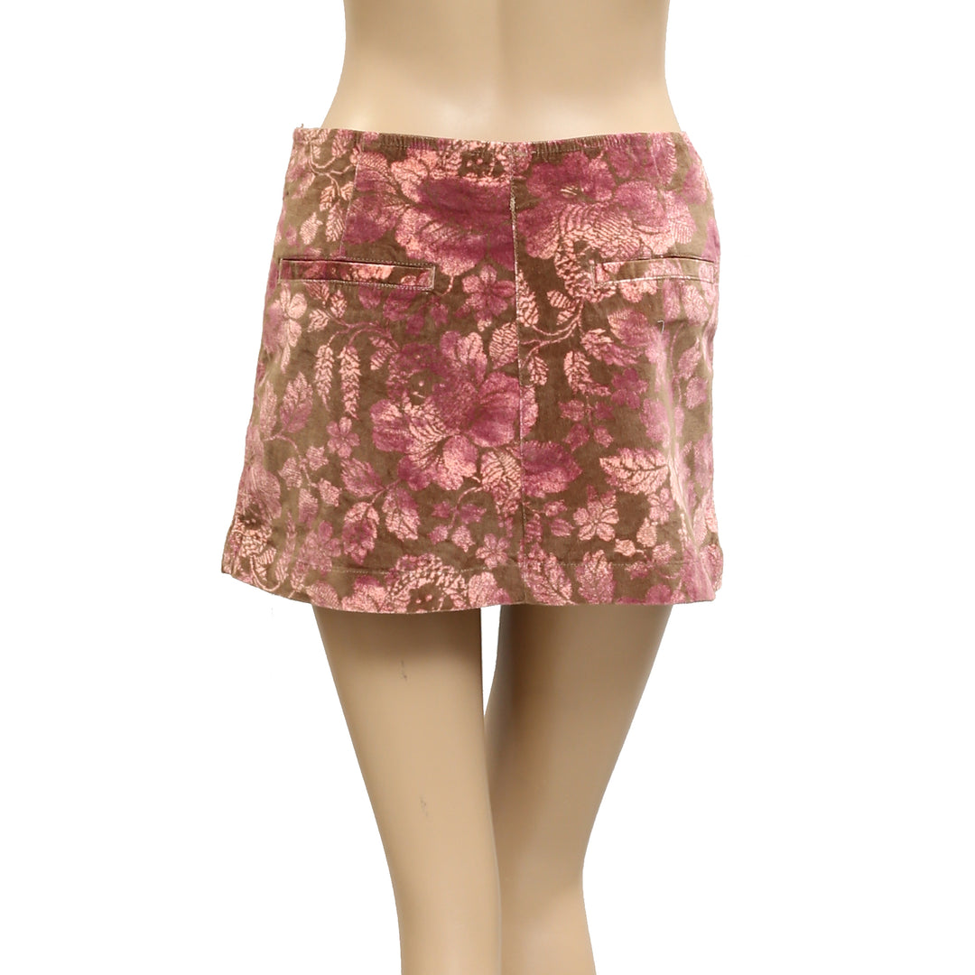 Free people After Party Printed Mini Skirt