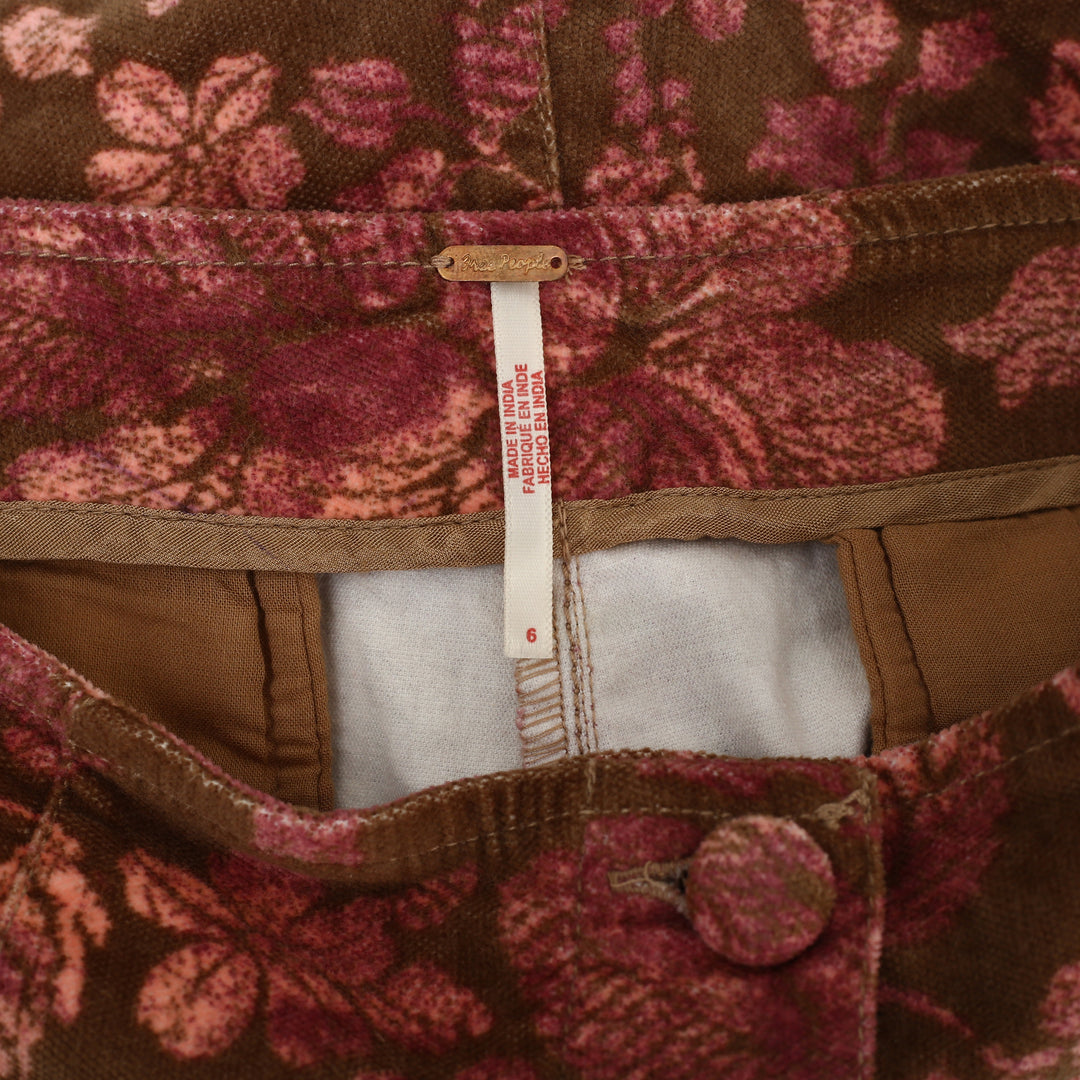 Free people After Party Printed Mini Skirt