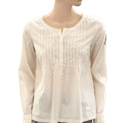 Odd Molly Anthropologie Floral Embroidered Bouse Top