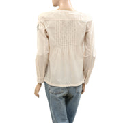 Odd Molly Anthropologie Floral Embroidered Bouse Top