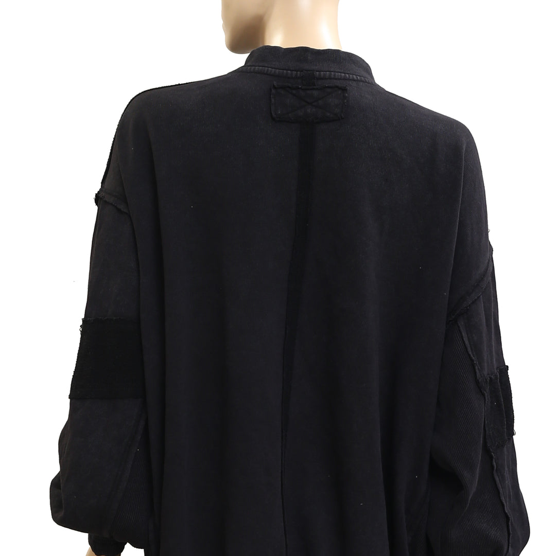 Free People Lou Moto Zip Jacket Top