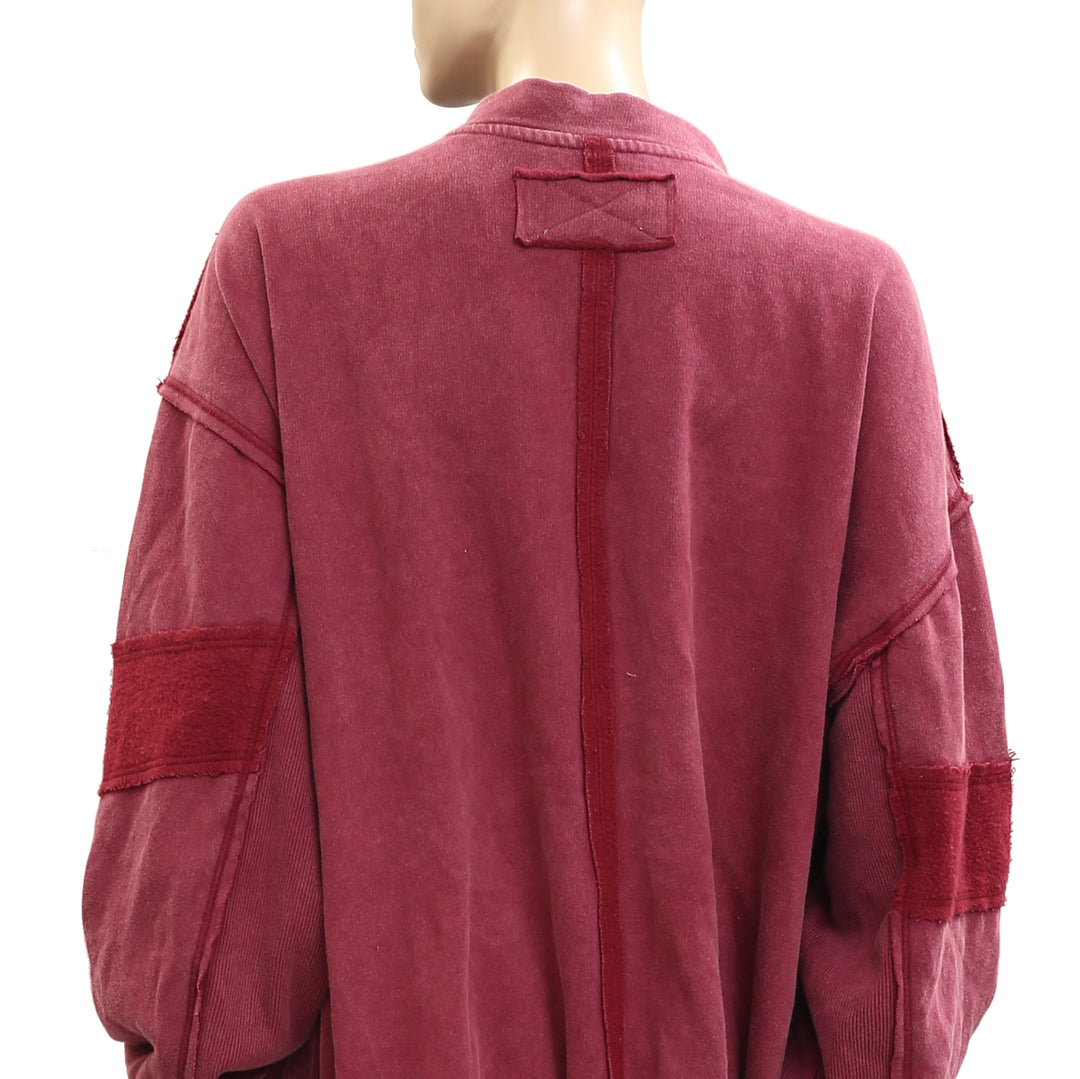 Free People Lou Moto Zip Jacket Top