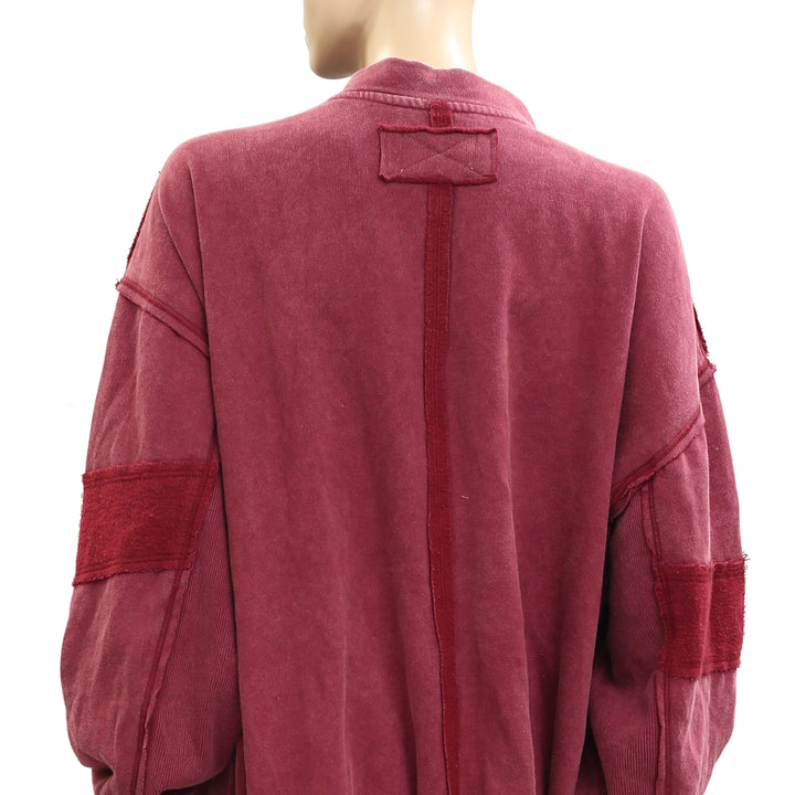 Free People Lou Moto Zip Jacket Top