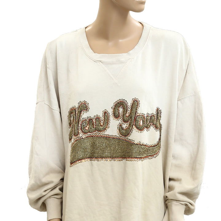 Free People Bali Drifter Sweatshirt Top