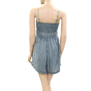 Free People FP One Washed Sammi Romper Dress