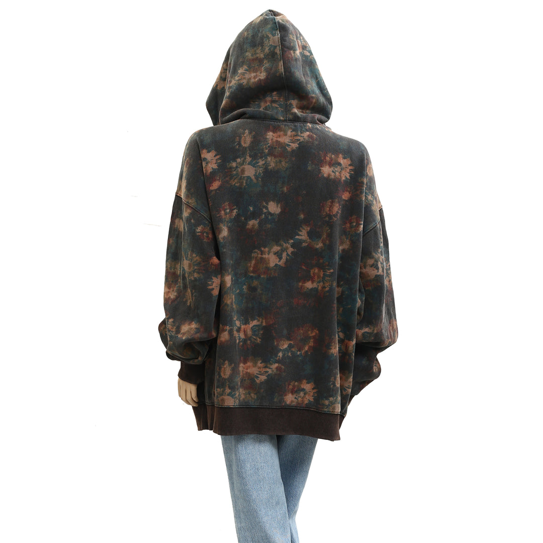 Free People We The Free It's A Vibe Print Hoodie Top