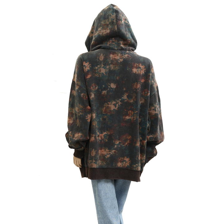 Free People We The Free It's A Vibe Print Hoodie Top