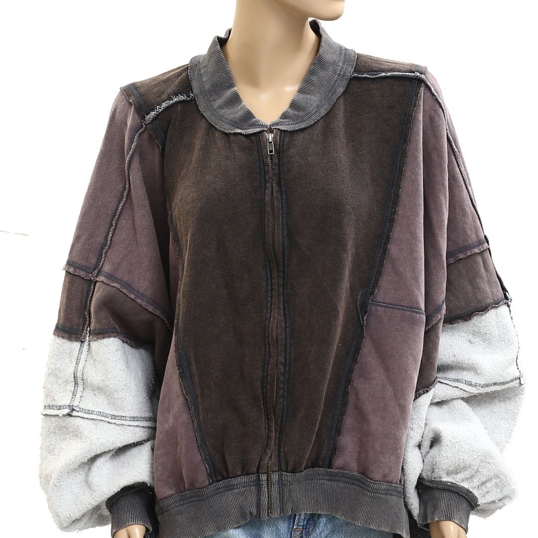 Free People We The Free Starburst Bomber Jacket Top