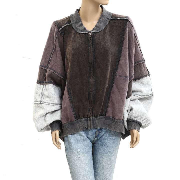 Free People We The Free Starburst Bomber Jacket Top