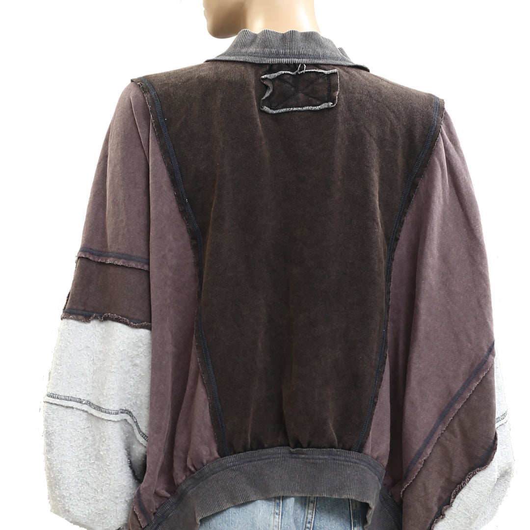 Free People We The Free Starburst Bomber Jacket Top