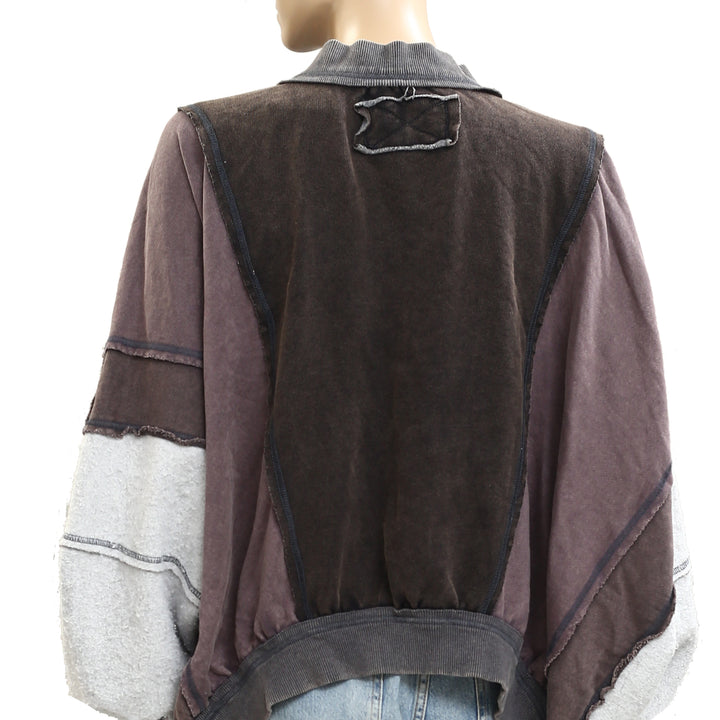 Free People We The Free Starburst Bomber Jacket Top