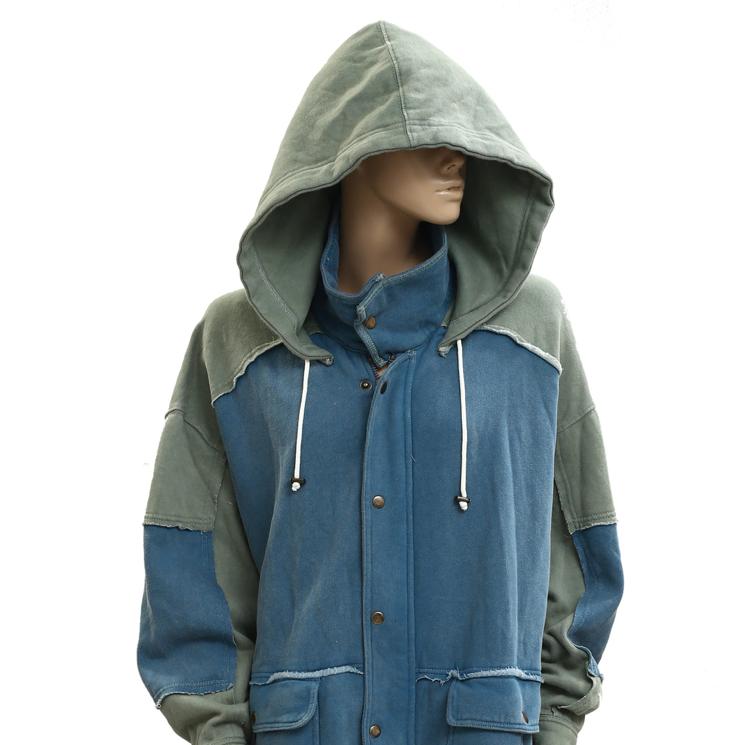 Free People Radio Cardi Hoodie Jacket Top