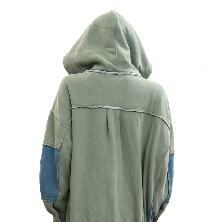 Free People Radio Cardi Hoodie Jacket Top