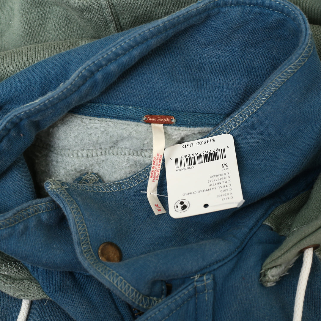 Free People Radio Cardi Hoodie Jacket Top