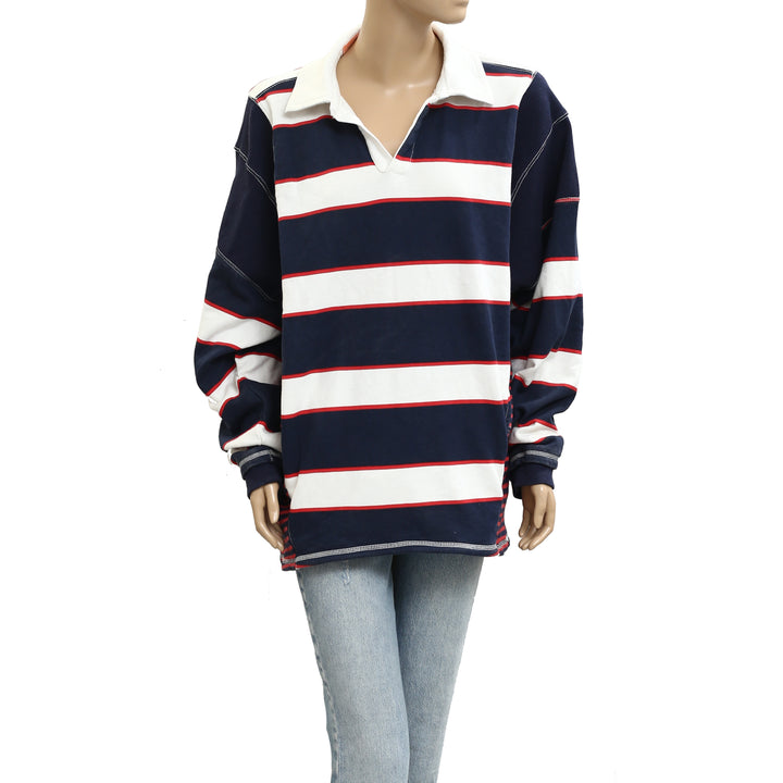 Free People FP Movement Work It Out Printed Pullover Top