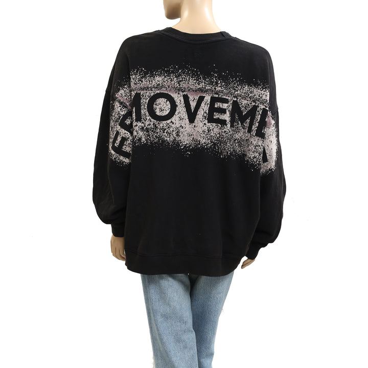 Free People FP Movement All Star Movement Logo Pullover Top