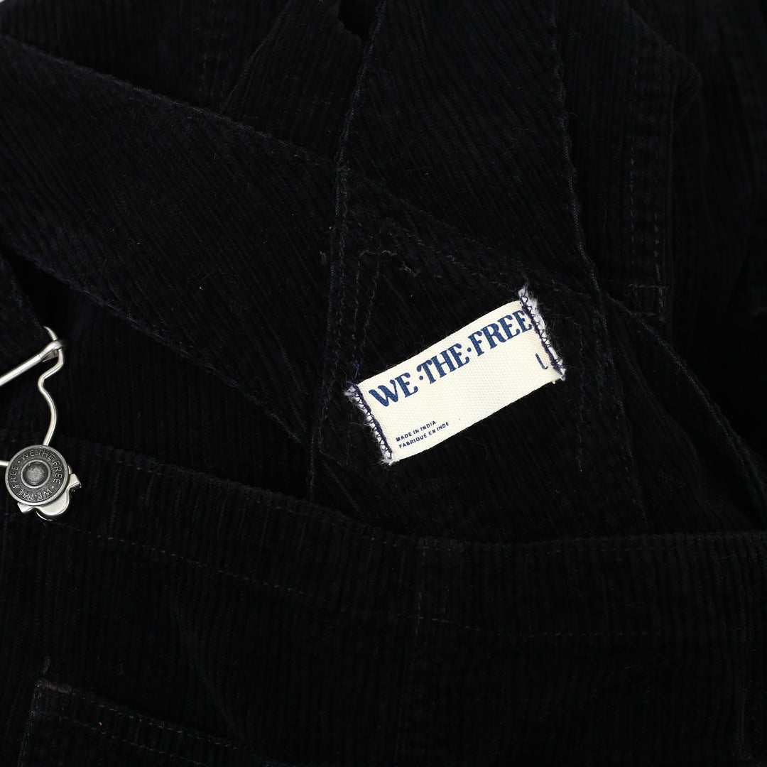 Free People X We The Free Good Luck Cord Overall Jumpsuit