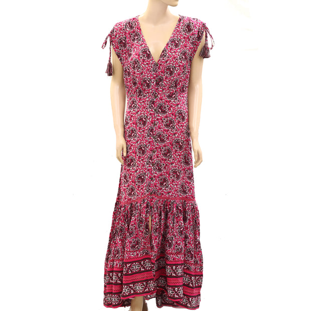 Veronica Beard Printed Maxi Dress