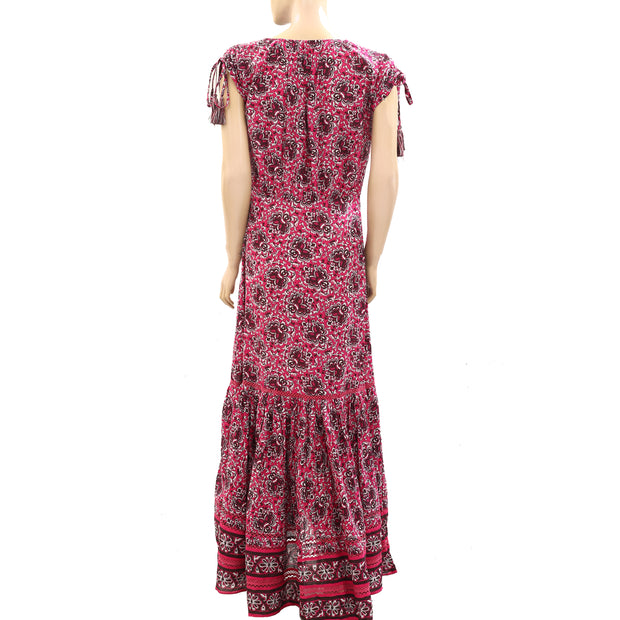 Veronica Beard Printed Maxi Dress