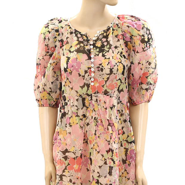 The Great Floral Printed Midi Dress