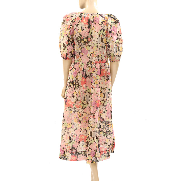 The Great Floral Printed Midi Dress