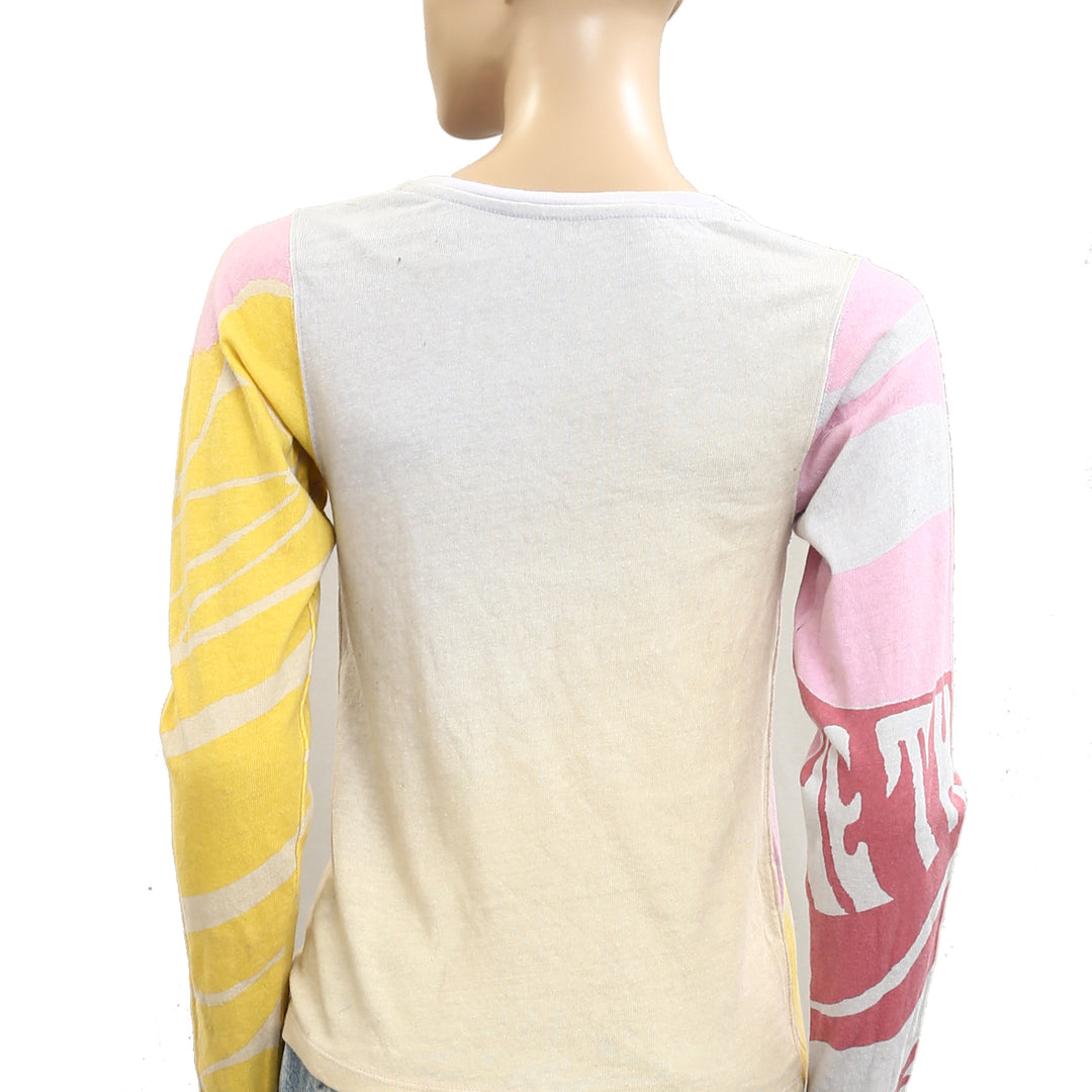 Free People We The Free Printed Tee Blouse Top