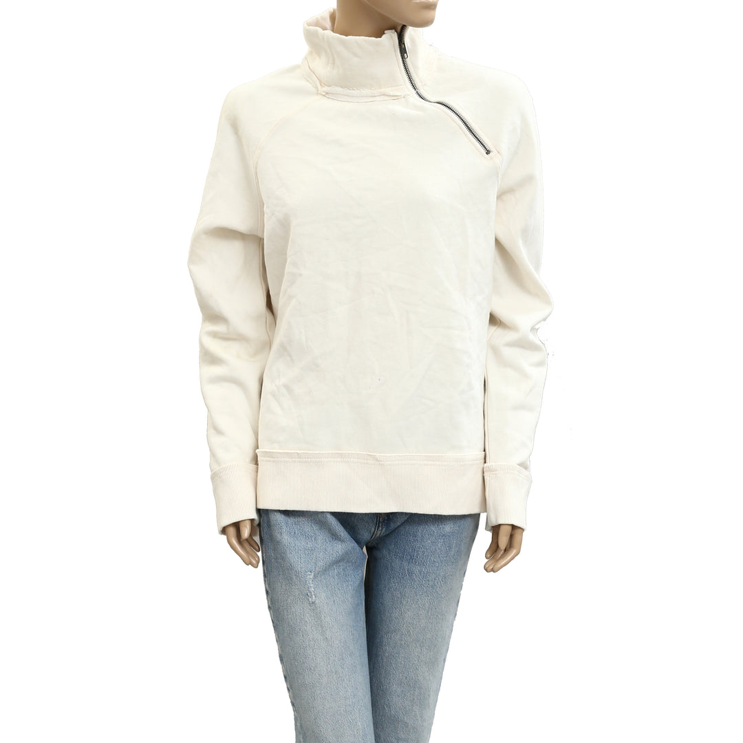 Free People We The Free Just A Game Half-Zip Sweatshirt Top