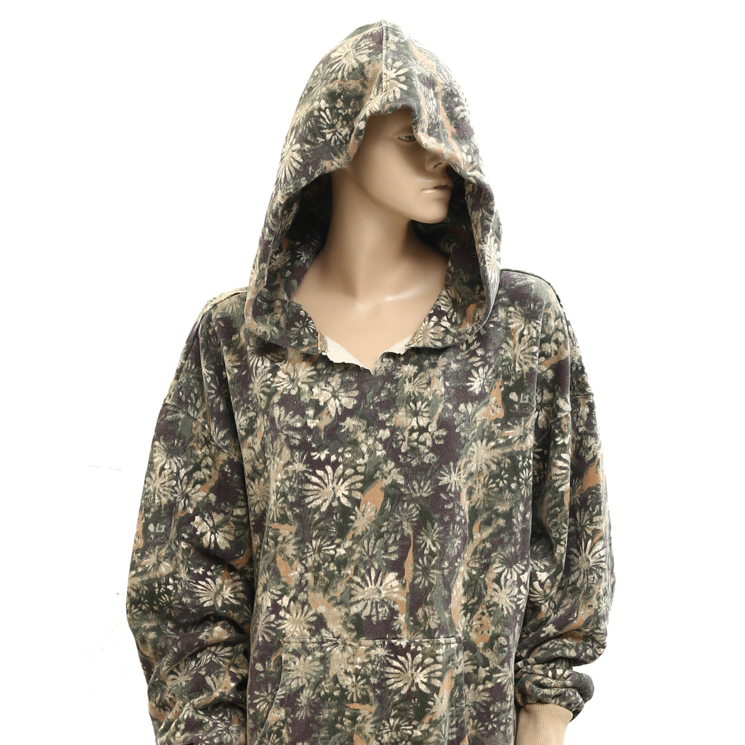 Free People We The Free It's A Vibe Print Hoodie Top