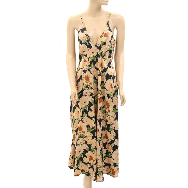 The Great Serene Slip Midi Dress